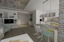 Unico Wnętrze Zamość, Wnętrza prywatne, Mieszkanie w Zamościu – projekt